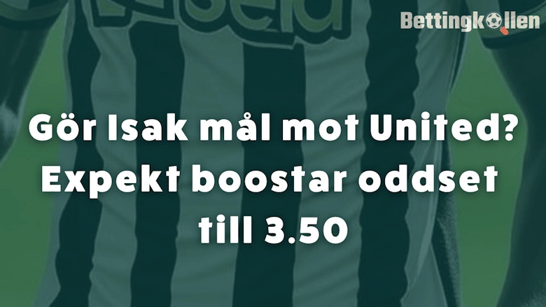 Alexander Isak oddsboost