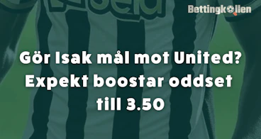 Alexander Isak oddsboost