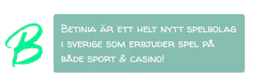 Betinia logga recension