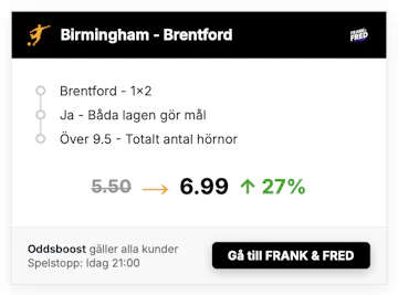 Birmingham Brentford boost