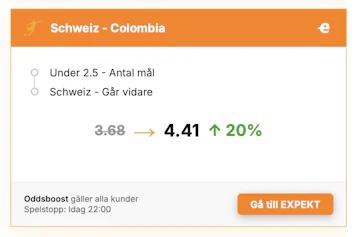 Boost Schweiz colombia
