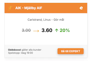 Carlstrand boost expekt