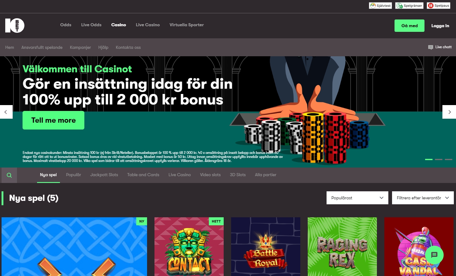 10bet Casino