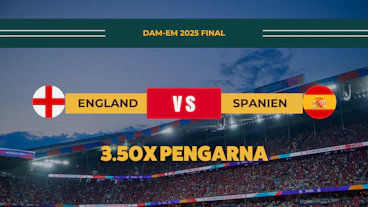England - Spanien Dam-EM-Final 2025 odds