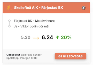 FBK boost mot Skelleftea
