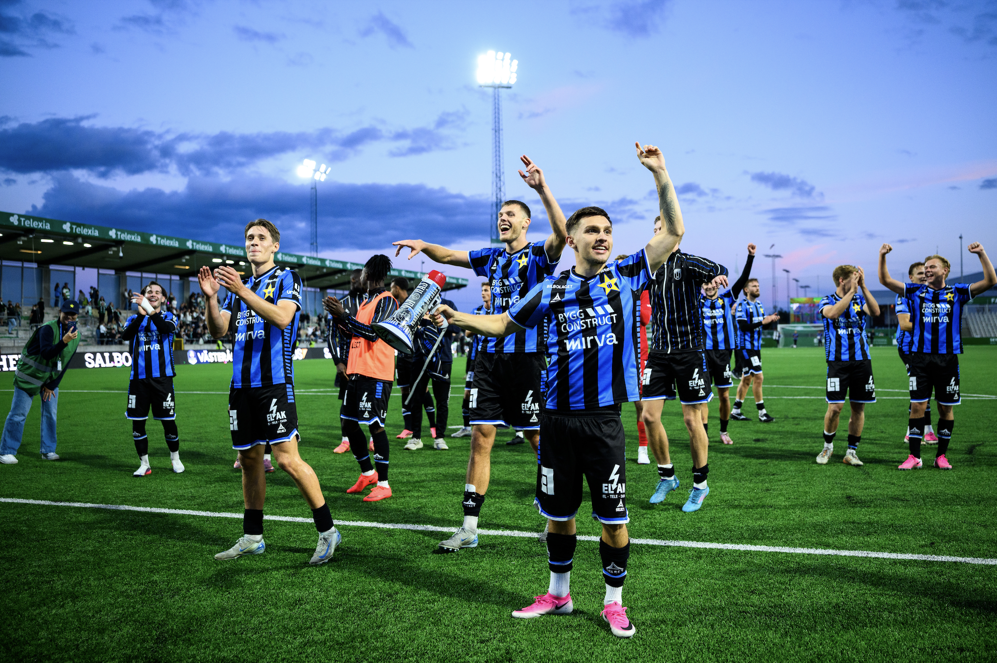 IK Sirius i allsvenskan jublar