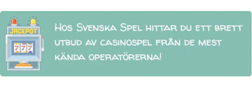 Svenska Spel casino ratch