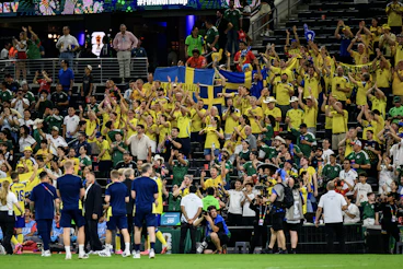 Svenska supportrar fotbolls vm 2026