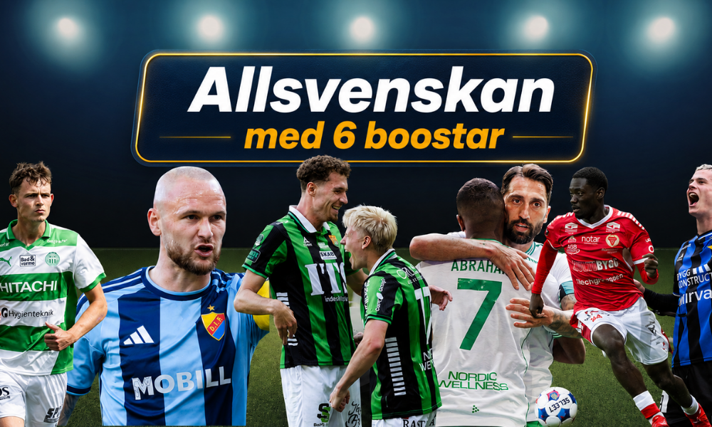 Allsvenskan 6 boostar 1