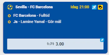 Barca yamal boost