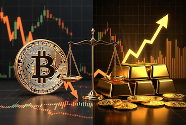 bitcoin - guld marknaden har vänt