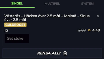 Boost allsvenskan quick casino