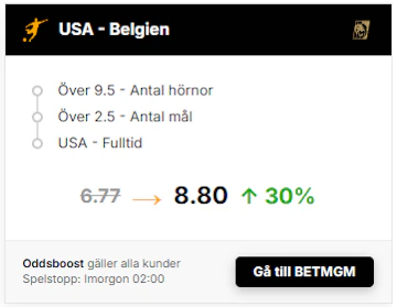 Boost betmgm usa belgien