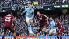 West Ham - Manchester City 14/3: 78% högre odds på Haaland