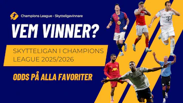 Champions league skytteliga odds