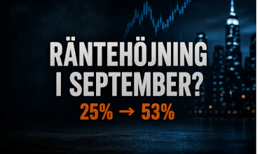 Fed hojning marknad september