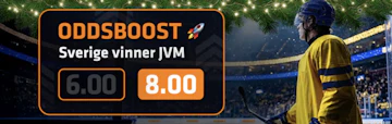 Forhojt odds sverige jvm 2026
