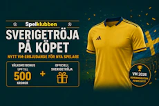 spelklubben få en gratis sverigetröja