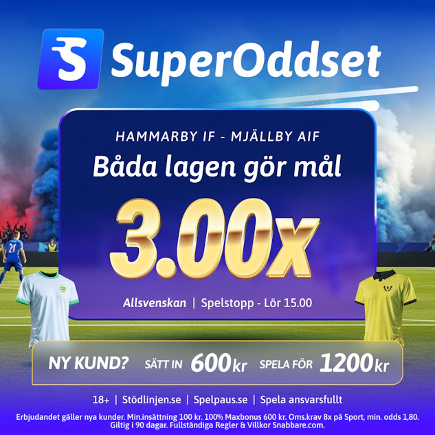 hammarby mjällby boost