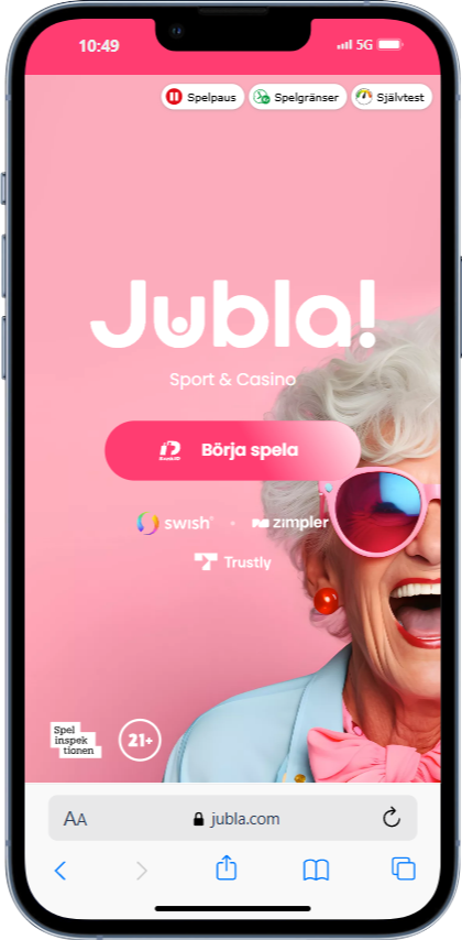 Jubla casino startsida mobil