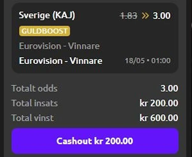 Kaj odds