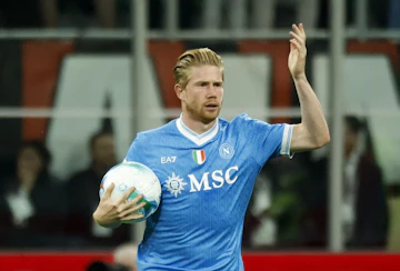 Napoli-mittfältaren Kevin De Bruyne.