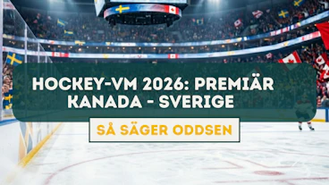 kanada - sverige odds hockey-vm premiär
