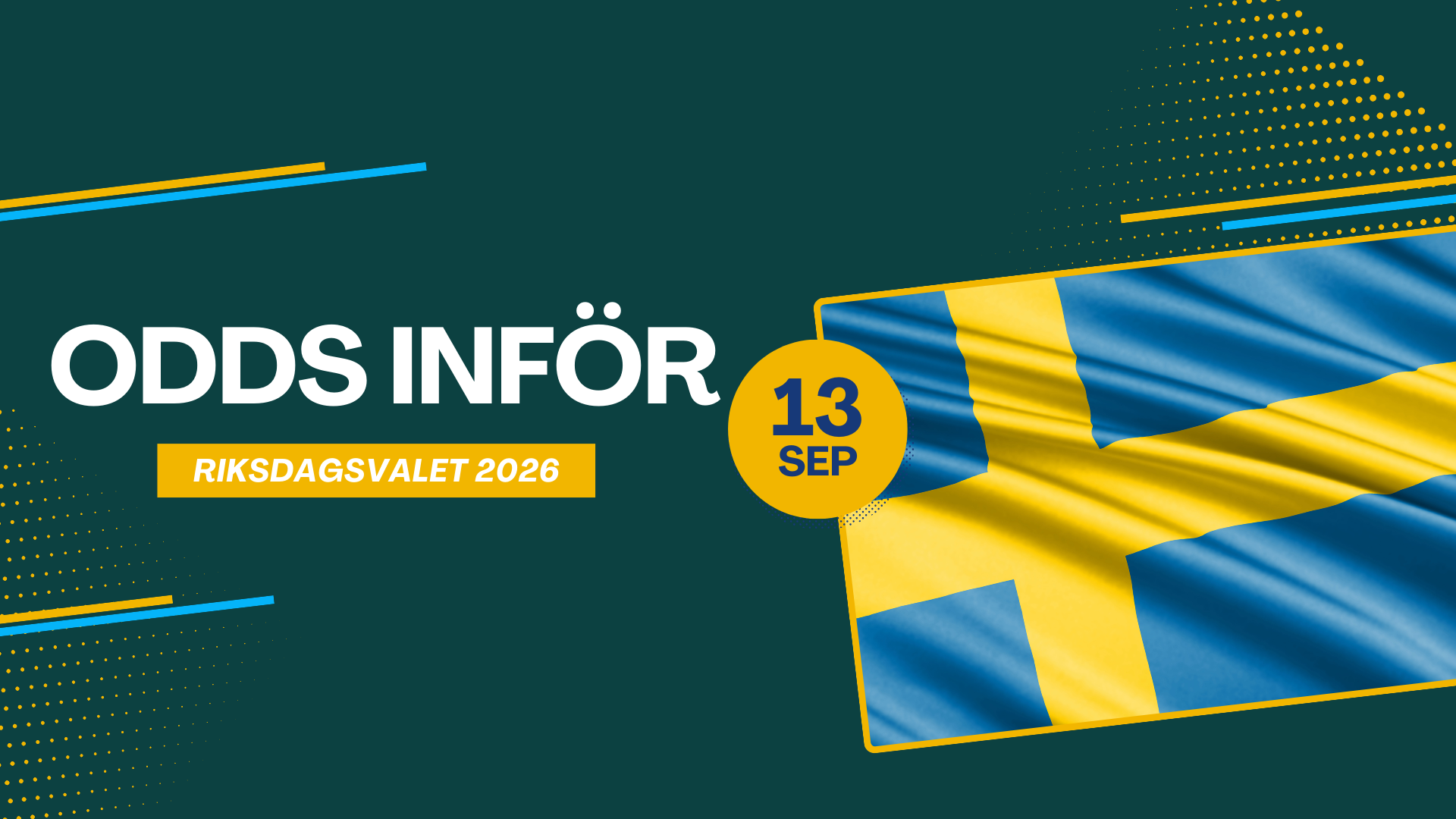 odds riksdagsvalet 2026