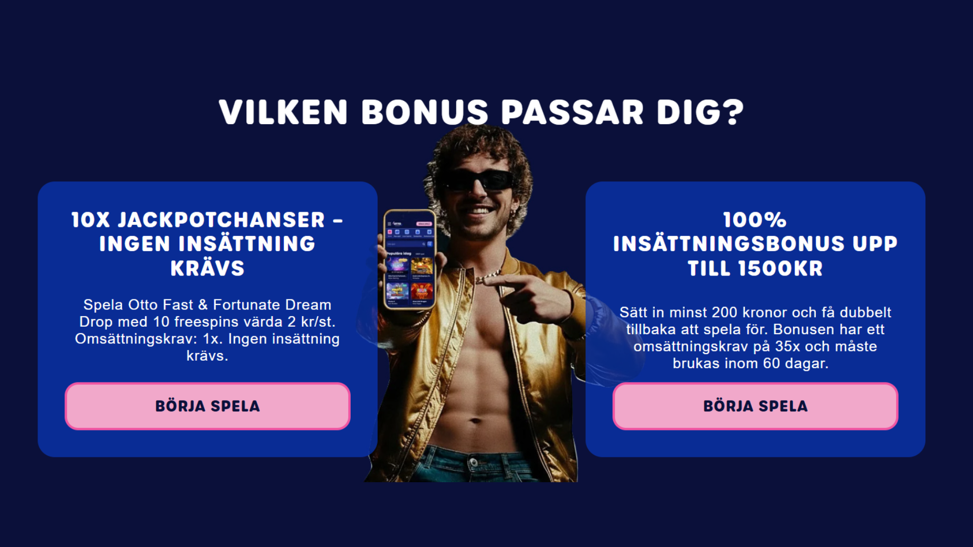 otto casino ny licens - bonus för alla