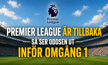 Premier league omgang 1 odds