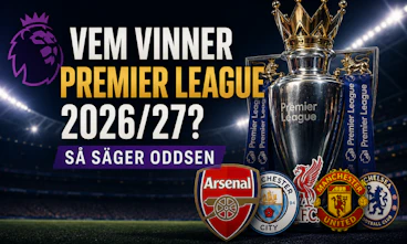 Premier league vinnaroddsen 26 27