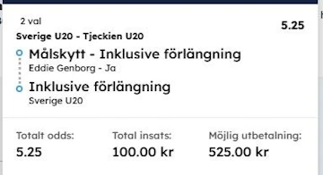 Sverige tjeckien odds betting