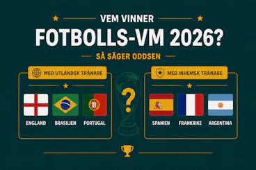 Vem 2026 odds vem vinner